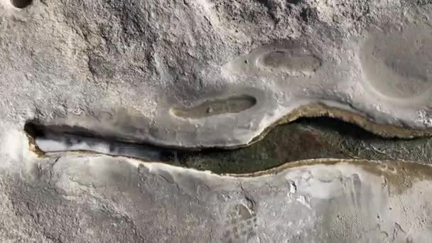 Hierve Agua Oaxaca Mexico Waterfalls Distrified — 비디오