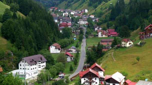 Piatra Craiului Brasov Ülkesi Romanya Transilvanya — Stok video