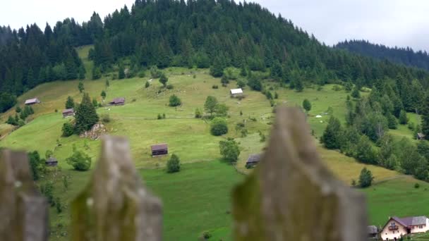 Piatra Craiului Brasov Rumänien Transsylvanien — Stockvideo