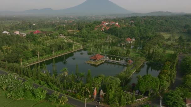 Taman Ujung Palazzo Dell Acqua Storica Destinazione Turistica Bali Con — Video Stock