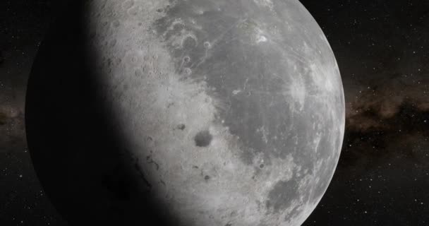 Lune Terre Système Solaire — Video