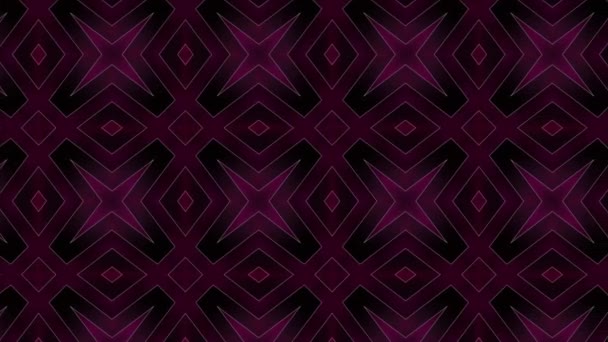 Безшовний Аргайл Паттерн Слід Deep Cannon Pink Графічний Дизайн — стокове відео