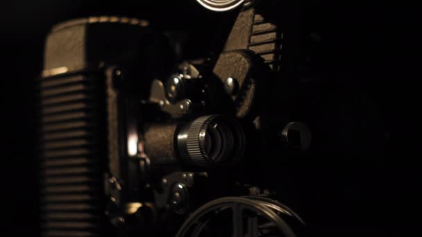 Projecteur Vintage 8Mm Montrant Film — Video