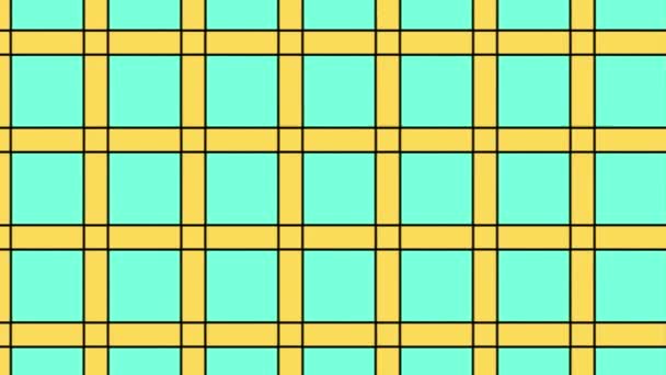 Une Grande Quantité Cubes Dans Les Couleurs Jaune Vert Détail — Video