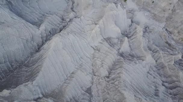 Vercors Cliff Rugged Ridges Yukarıdan Fransa Vercors Massif Havadan Yükselme — Stok video