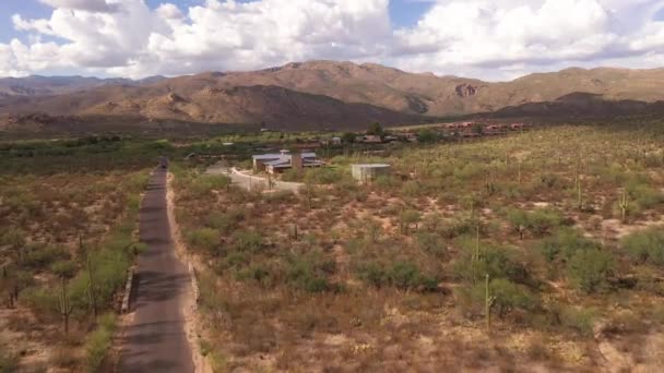 Tanque Verde Ranch Tucson Arizona Vista Aerea — Video Stock