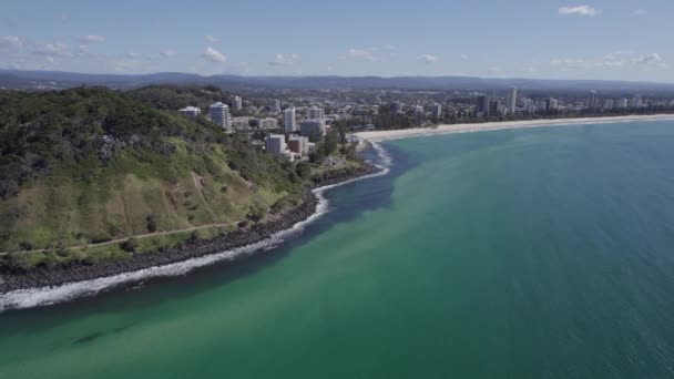Burleigh Heads Rock Pools Burleigh Heads Gold Coast Queensland Australien — Stockvideo
