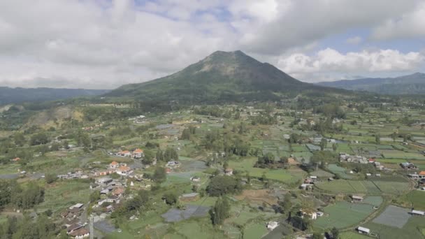Батур Лейк Маунт Бали — стоковое видео