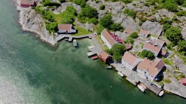 Идиллическое Южное Побережье Норвегии — стоковое видео