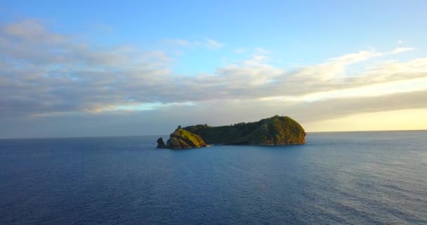 Ilhu Vila Franca Campo Île Vila Franca Campo Drone Gros — Video