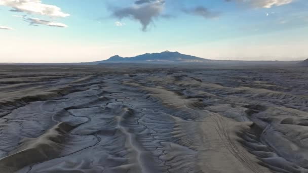 Skyline Rim Aka Moonscape Overlook — Vídeo de Stock