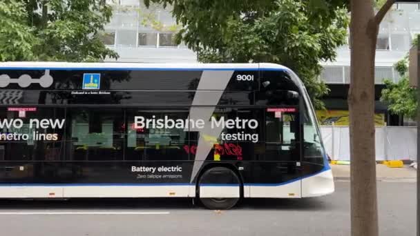 Senaste Tekniken Pilot Tunnelbanetest Brisbane Tunnelbana Med Hög Kvalitet Och — Stockvideo