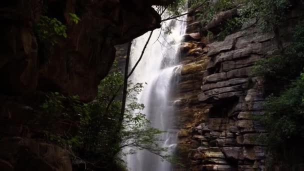 Brezilya Nın Kuzeydoğusundaki Bahia Eyaletindeki Chapada Diamantina Ulusal Parkı Nda — Stok video