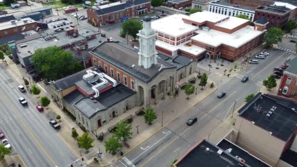 Tribunal Del Condado Ross Chillicothe Ohio Sitio Primera Capital Ohio — Vídeo de stock