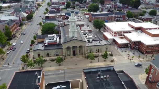 Ross County Courthouse Chillicothe Ohio Sito Della Prima Capitale Dell — Video Stock