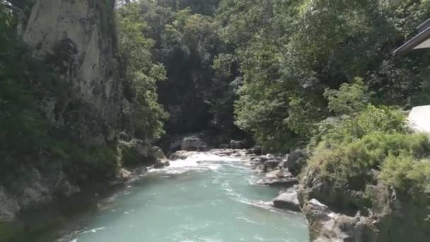 Tanggedu Wasserfall Insel Sumba Osten Indonesiens — Stockvideo