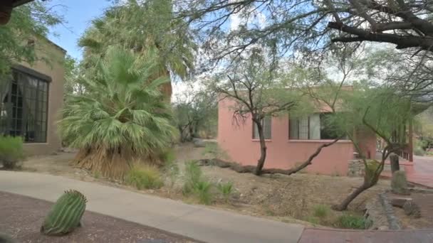 Tanque Verde Ranch Tucson Arizona Adalah Salah Satu Peternakan Tua — Stok Video