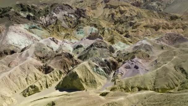 Increíble Vista Las Cordilleras Del Valle Muerte California Estados Unidos — Vídeo de stock