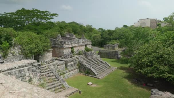 Cinematic Landscape Nature Footage Maja Romjai Balam Yucatan Mexico Egy — Stock videók