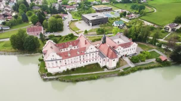 Altes Burgkloster Neuhaus Inn Deutschland — Stockvideo