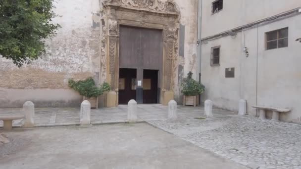 Klasztor Santa Clara Palma Mallorca — Wideo stockowe