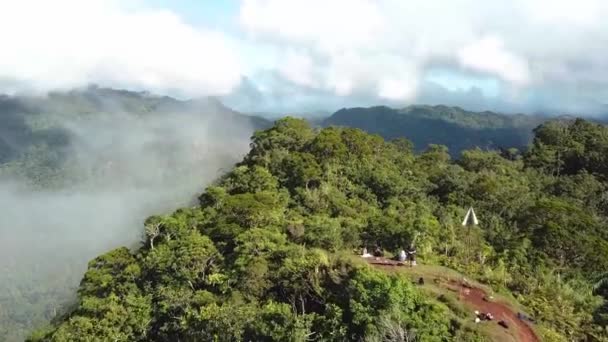 Snímky Dronů Ostrova Fidži — Stock video