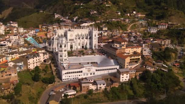 Igreja Cisne Equador — Vídeo de Stock