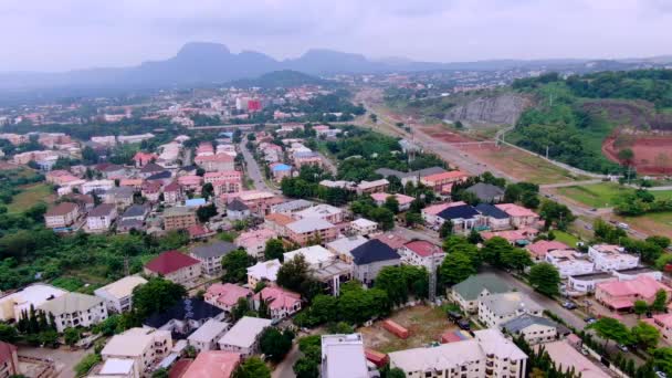 Tiro Abuja Nigéria Território Capital Federal — Vídeo de Stock