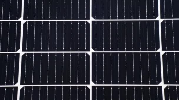 Бесконечное Количество Солнечных Батарей Масштаб Движения Поле Зрения — стоковое видео