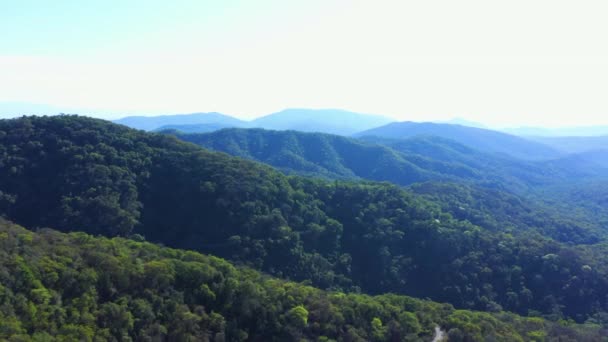 Aerial Taf Del Valle Calchaques Valley Tucuman Argentina Reversa — Vídeo de Stock