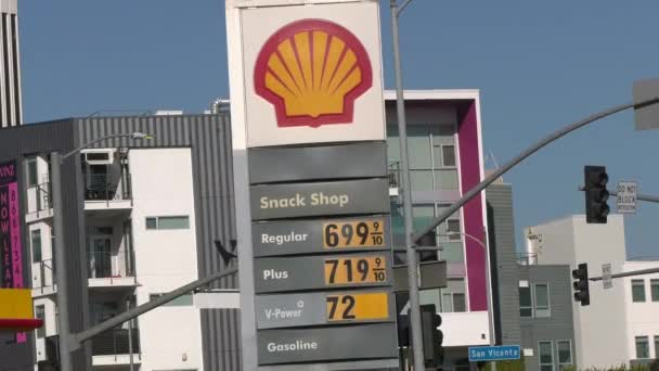 Precios Gas Muy Altos California — Vídeos de Stock