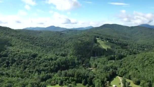 Blue Ridge Mountains Hyper Lapse Létě — Stock video