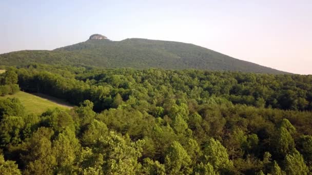 Воздушная Гора Северной Каролине — стоковое видео