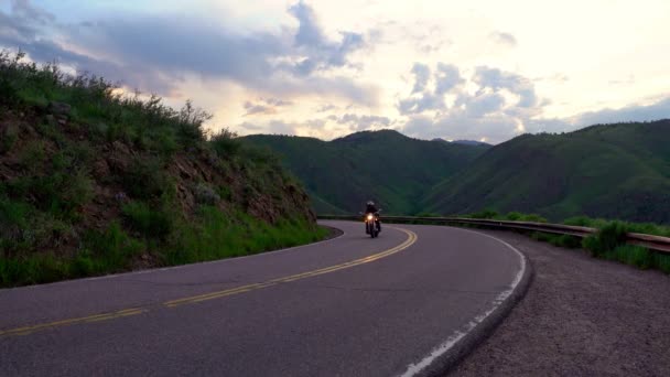 Scenic Drive Golden Colorado — Stock Video