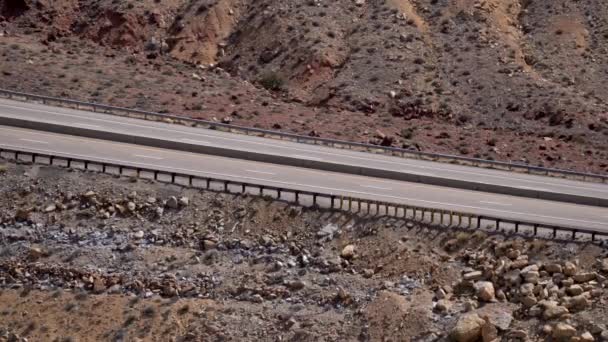 Widok Lotu Ptaka Autostradę Utah Usa — Wideo stockowe