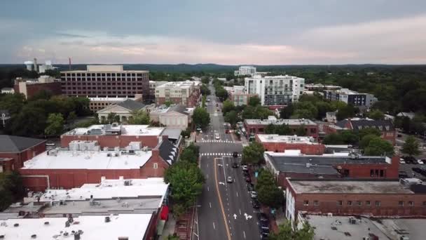 Aerial Flyover New Development Chapel Hill — Stock Video