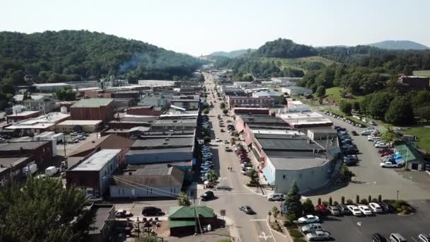 Luchtfoto Duw Naar West Jefferson — Stockvideo