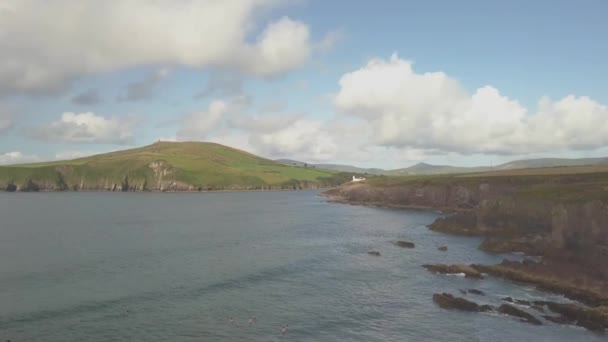 Imagens Drone Paisagem Irlandesa — Vídeo de Stock