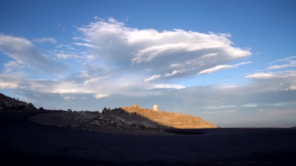 Zeitraffer Des Sonnenuntergangs Mount Evans Colorado — Stockvideo