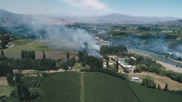 칠레에서 불타고 — 비디오