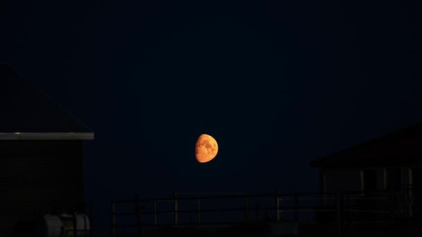 Coups Feu Lune Compris Time Lapse Ralenti — Video