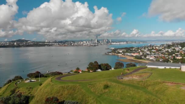 Vida Auckland Nueva Zelanda — Vídeo de stock