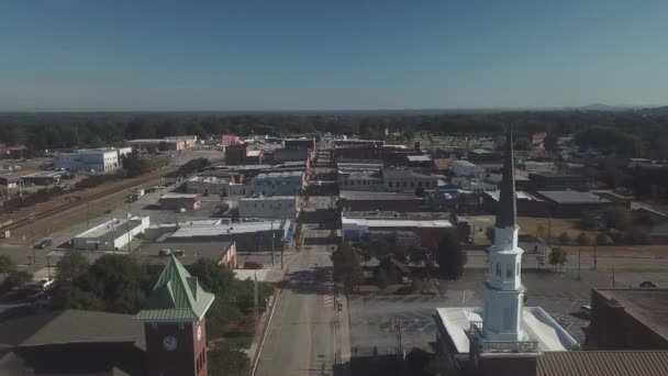 Aerial Flyover Gaffney — Video Stock