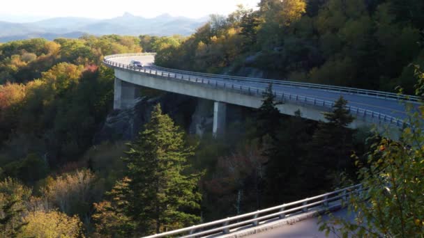 秋のリンコーヴ Viaduct — ストック動画