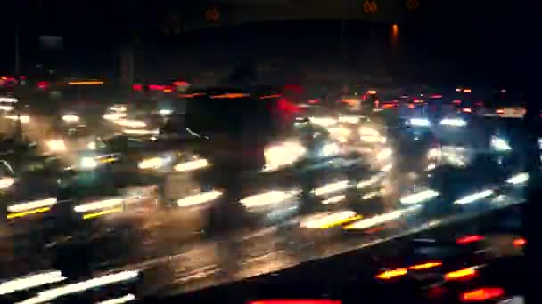 Терміновий Обвал Потоку Транспорту Міжштатній Автомагістралі Денвері Штат Колорадо — стокове відео