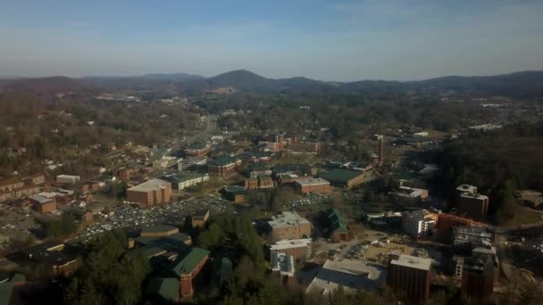 Aerial High Boone North Carolina — Stock Video