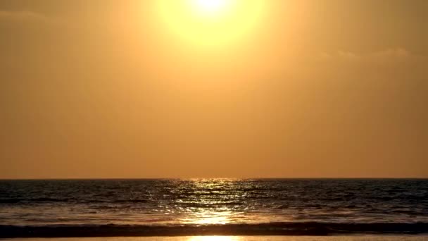 Vista Para Oceano Pacífico Oceanside Califórnia Pôr Sol — Vídeo de Stock