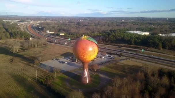 Повітряний Тиск Peachoid Gaffney — стокове відео