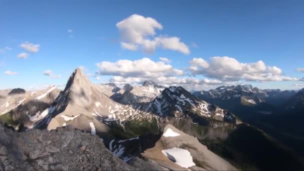 Monte Birdwood Visto Smutwood Peak Lookout — Video Stock