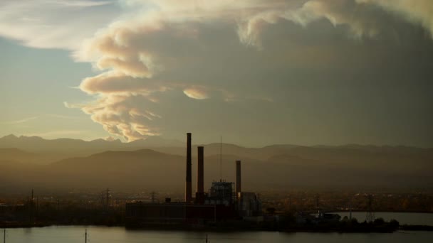 Time Lapse Wildfire Smoke Boulder Colorado — Vídeos de Stock